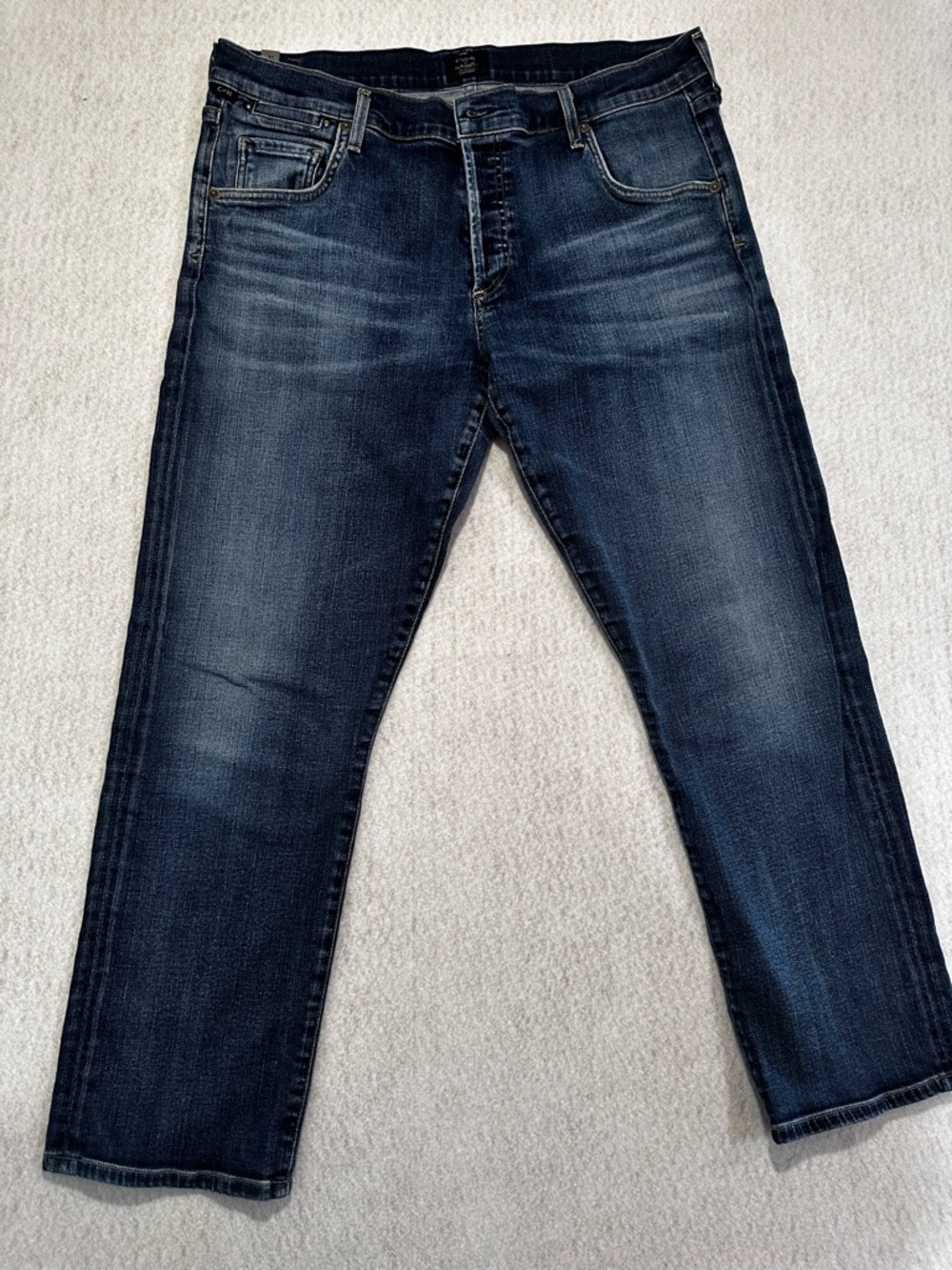 Citizens Of Humanity Men's Dark Indigo Straight Jeans Sz 31